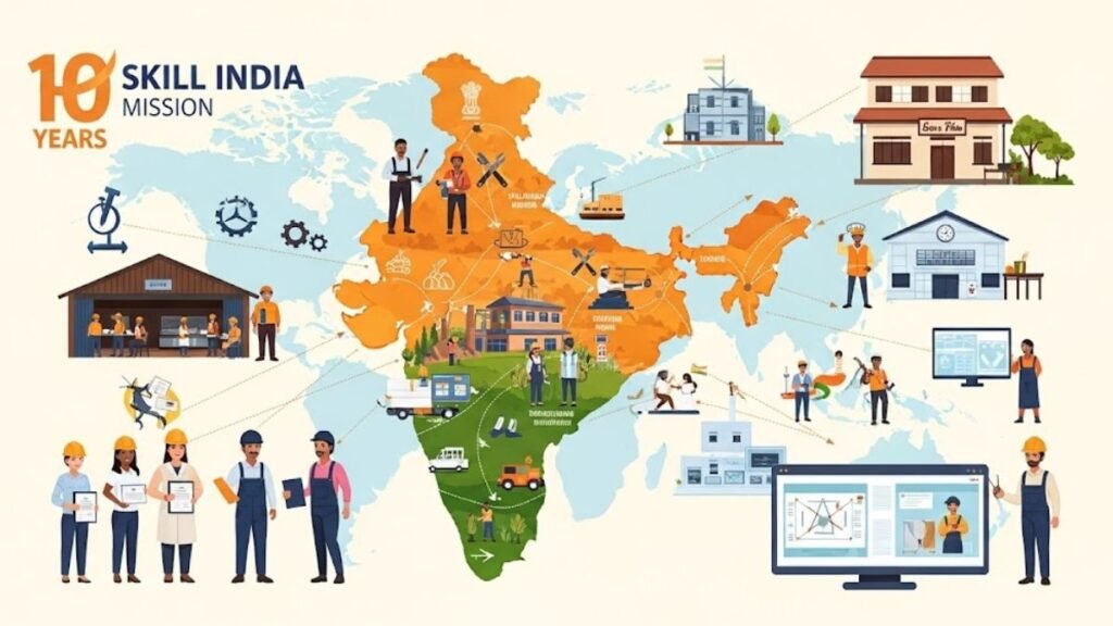 स्किल इंडिया मिशन के 10 साल: कैसे बदली युवाओं की जिंदगी