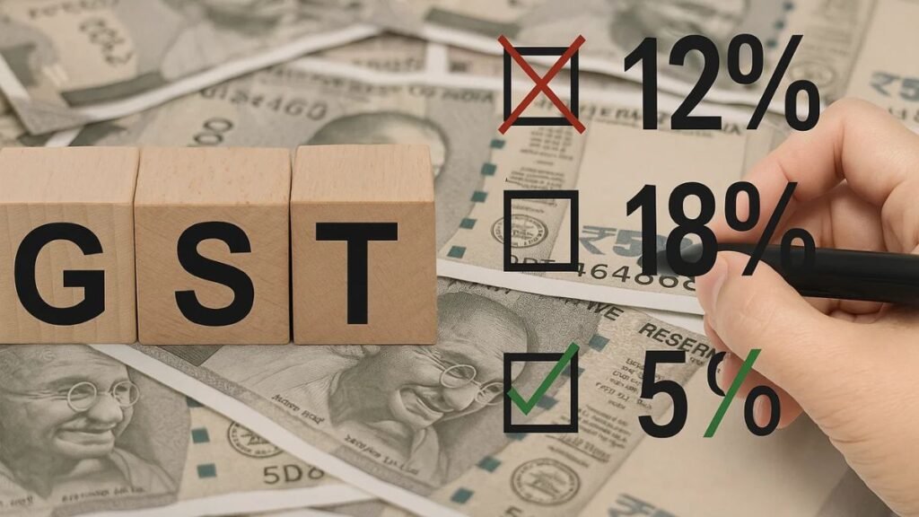 जीएसटी में दो स्लैब का प्रस्ताव: जरूरी सामानों पर 5% और 18%, लग्जरी उत्पादों पर 40% टैक्स