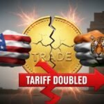 अमेरिका ने रूसी तेल खरीद पर भारतीय आयात शुल्क को दोगुना कर 50% कर दिया है।