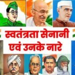 भारतीय स्वतंत्रता सेनानियों के प्रसिद्ध नारे