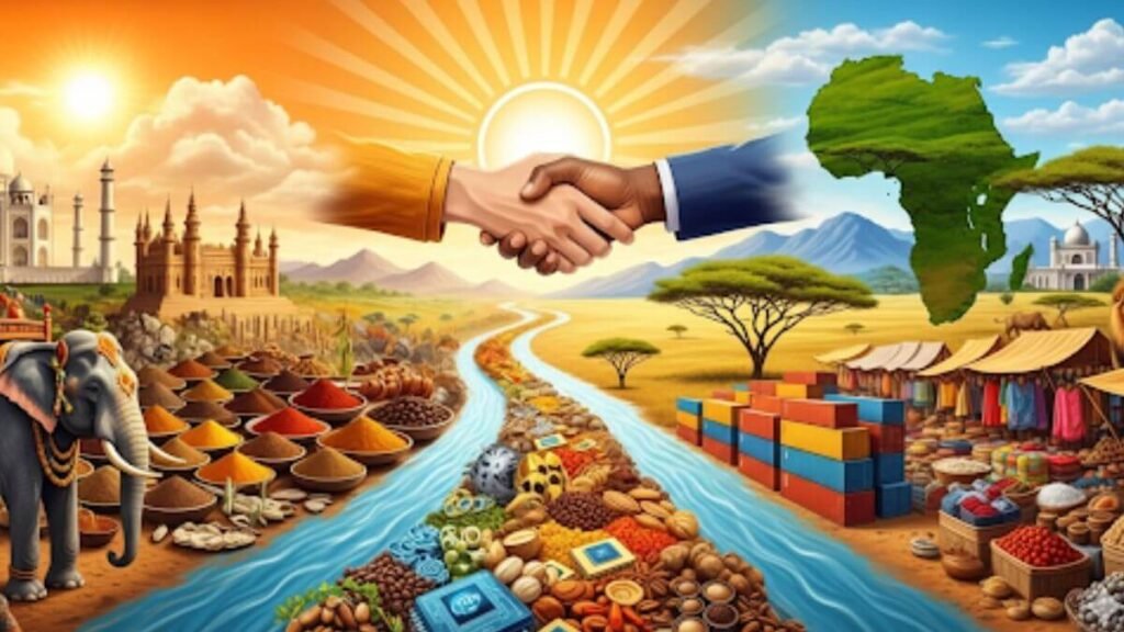 भारत-अफ्रीका व्यापार 2024-25 में 100 अरब डॉलर के पार