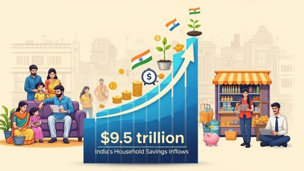 भारत में 2035 तक 9.5 ट्रिलियन डॉलर का वित्तीय प्रवाह: गोल्डमैन सैक्स
