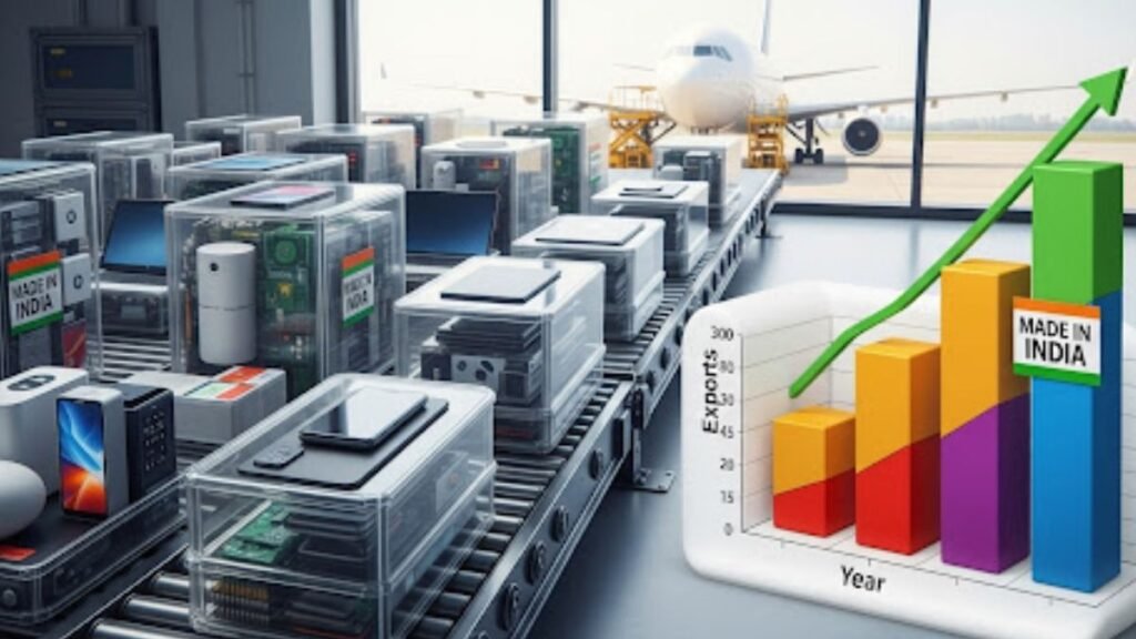 2025-26 की पहली तिमाही में भारत का इलेक्ट्रॉनिक्स निर्यात 47% बढ़ने का अनुमान: वाणिज्य मंत्री