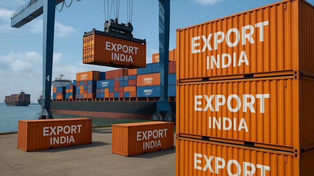 जुलाई 2025 में भारत का निर्यात 7.3% बढ़ा, लेकिन व्यापार घाटा और गहराया