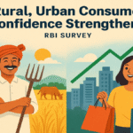 ग्रामीण और शहरी उपभोक्ता विश्वास में बढ़ोतरी: आरबीआई सर्वेक्षण के संकेत