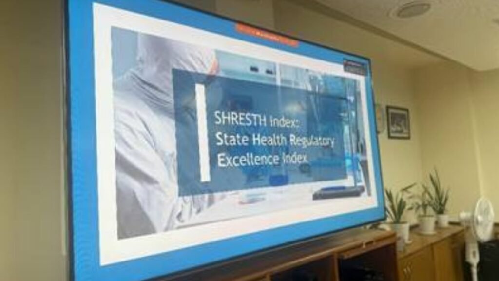 SHRESTH: भारत का पहला राज्य स्वास्थ्य नियामक उत्कृष्टता सूचकांक लॉन्च