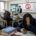 दक्षिण कोरिया में बड़ा फैसला: मार्च 2026 से कक्षाओं में मोबाइल फोन पर पूरी तरह रोक