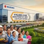 सुजुकी का बड़ा ऐलान: 2031 तक भारत में ₹70,000 करोड़ का निवेश, EV और ग्रीन मोबिलिटी पर ज़ोर
