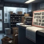 संयुक्त राज्य अमेरिका में डाक सेवा पर अस्थायी रोक