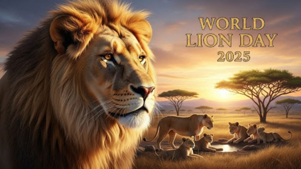 World Lion Day 2025: जानें क्यों मनाया जाता है विश्व शेर दिवस?