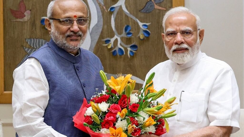 सी. पी. राधाकृष्णन बने भारत के 15वें उपराष्ट्रपति