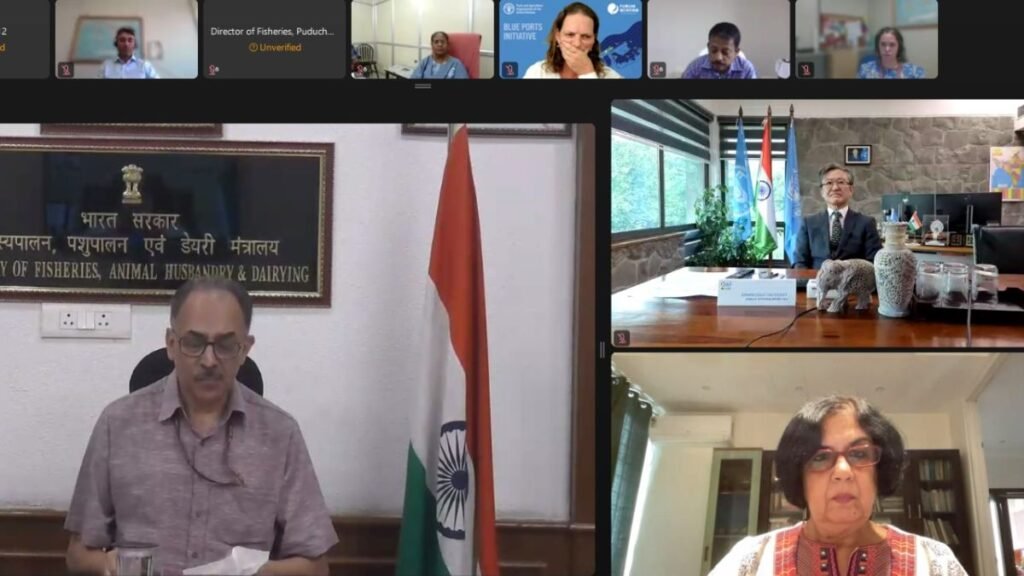 भारत और FAO ने स्मार्ट मत्स्य पालन के लिए ब्लू पोर्ट्स की शुरुआत की