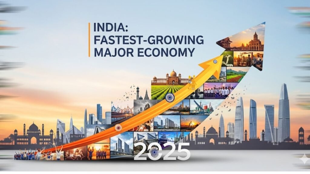 भारत 2025 तक सबसे तेजी से बढ़ती प्रमुख अर्थव्यवस्था बना रहेगा
