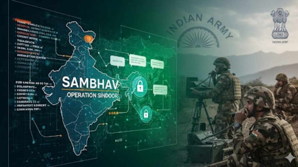 भारतीय सेना के संभव ने ‘ऑपरेशन सिंदूर’ कम्युनिकेशंस को सुरक्षित किया