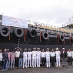 भारतीय नौसेना ने लॉन्च किया 11वां ACTCM बजरा LSAM-25