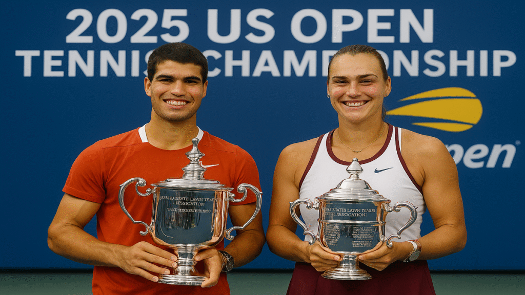 2025 यूएस ओपन टेनिस चैम्पियनशिप: विजेताओं की सूची