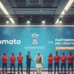 सरकार और Zomato में साझेदारी: हर साल 2.5 लाख नौकरियां देने की योजना