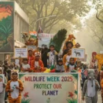 भारत ने वन्यजीव सप्ताह 2025 के अवसर पर पाँच नई प्रजातियों के संरक्षण हेतु परियोजनाएँ शुरू कीं।