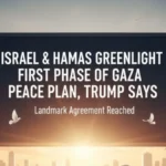 गाजा में युद्धविराम लागू हो गया है, वहीं इज़रायली कैबिनेट ने पूर्व अमेरिकी राष्ट्रपति डोनाल्ड ट्रंप की शांति योजना