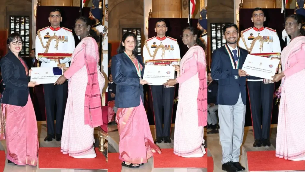 भारत के राष्ट्रपति ने 2022-23 के लिए “मेरा भारत – एनएसएस” पुरस्कार प्रदान किए