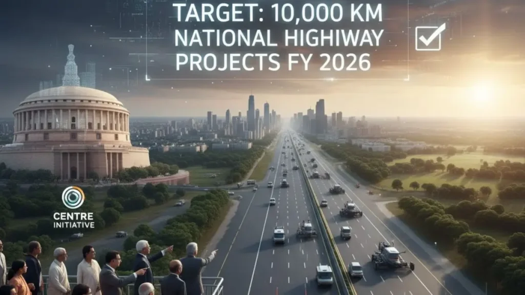 वित्त वर्ष 2026 में केंद्र का बड़ा लक्ष्य: 10,000 किलोमीटर राष्ट्रीय राजमार्ग परियोजनाओं को मंजूरी देने की तैयारी