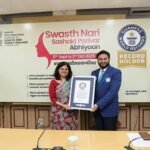 भारत ने “स्वस्थ नारी, सशक्त परिवार” अभियान के तहत बनाए तीन गिनीज वर्ल्ड रिकॉर्ड्स