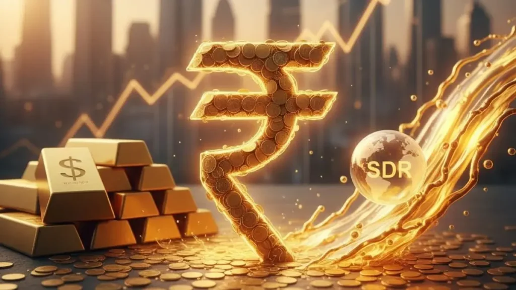 “भारत का विदेशी मुद्रा भंडार नए सर्वकालिक उच्च स्तर (all-time high) पर पहुँचने वाला है।