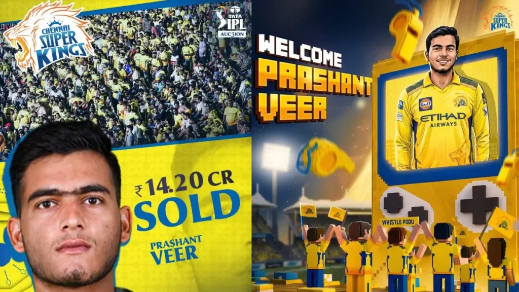 IPL History: कौन हैं प्रशांत वीर, जो बने IPL इतिहास के सबसे महंगे अनकैप्ड खिलाड़ी?