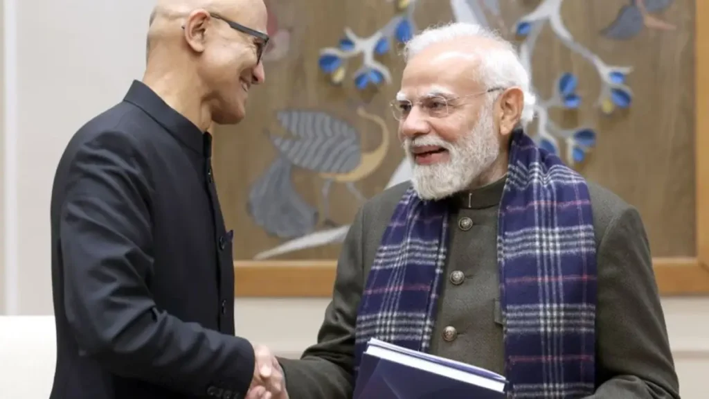 माइक्रोसॉफ्ट का भारत में बड़ा दांव: 17.5 बिलियन डॉलर के निवेश की घोषणा