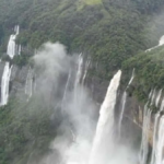 किस जलप्रपात को “सेवन सिस्टर्स वॉटरफॉल” कहा जाता है?