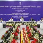 प्रधानमंत्री नरेंद्र मोदी ने रायपुर में आयोजित 60वें डीजीपी–आईजीपी सम्मेलन की अध्यक्षता की