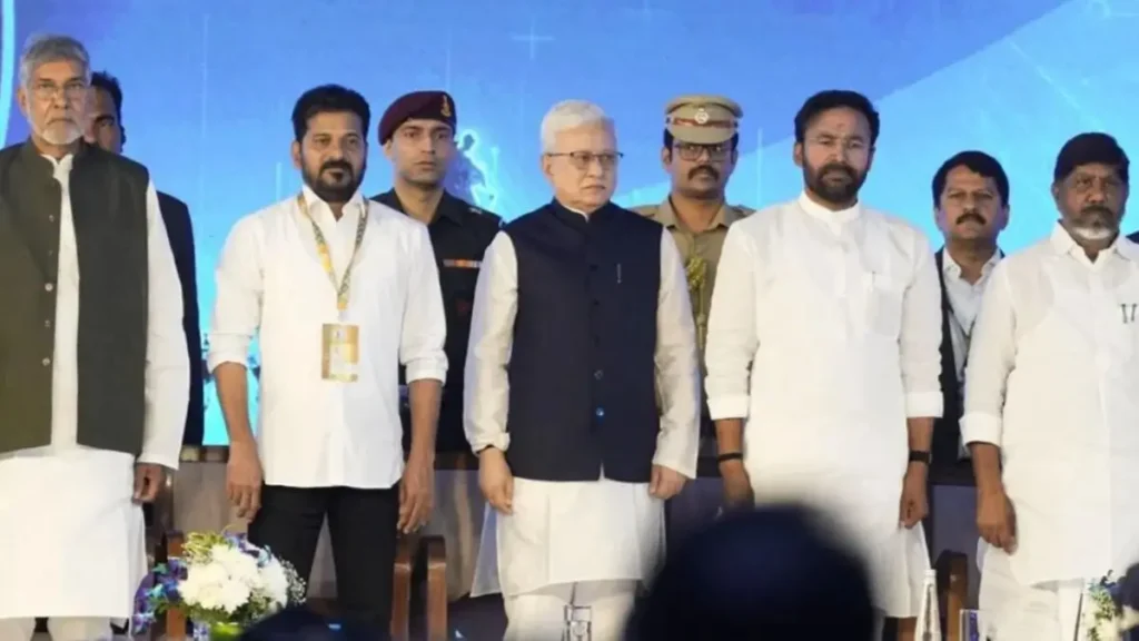 तेलंगाना ग्लोबल समिट में ₹5.75 लाख करोड़ का रिकॉर्ड निवेश