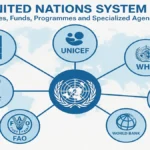 संयुक्त राष्ट्र प्रणाली: मुख्य निकाय, कोष, कार्यक्रम और विशेष एजेंसियां