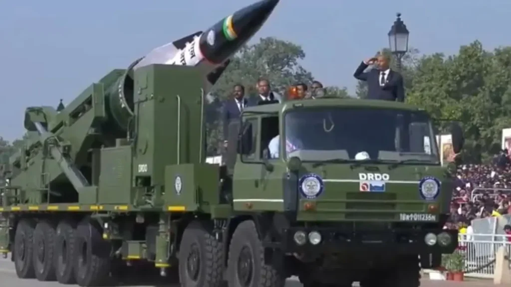 DRDO की हाइपरसोनिक ग्लाइड मिसाइल ने गणतंत्र दिवस पर पहली बार किया प्रदर्शन