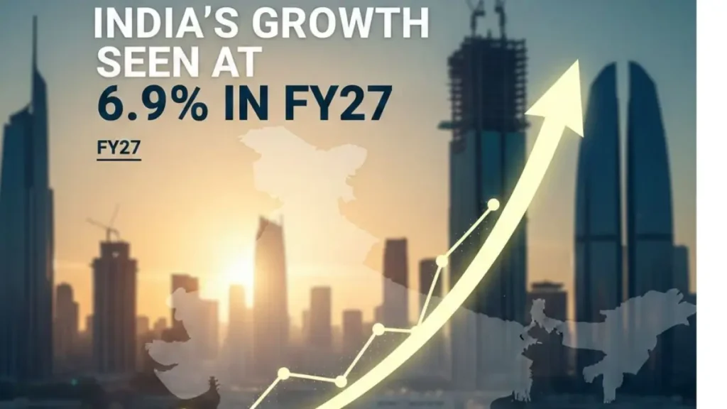 वैश्विक दबाव के बावजूद FY27 में भारत की वृद्धि दर 6.9% रहने का अनुमान: इंडिया रेटिंग्स